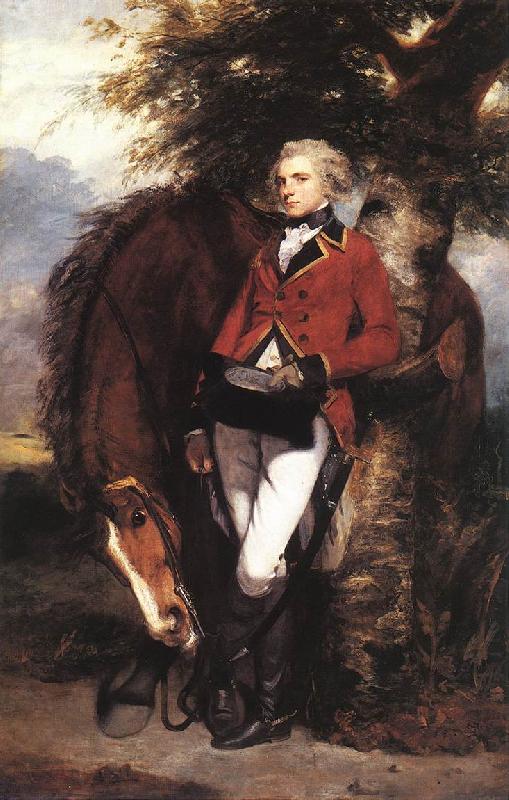 REYNOLDS, Sir Joshua Colonel George K. H. Coussmaker, Grenadier Guards Germany oil painting art